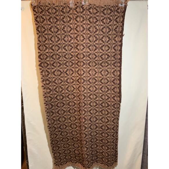 Vintage Handmade Brown and Tan Ruana - Made in Colombia - Picture 6 of 6